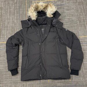 NWT Canada Goose Wyndham Heritage Parka - Men Medium (Graphite)
